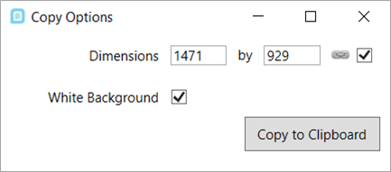 Copy to Clipboard Options